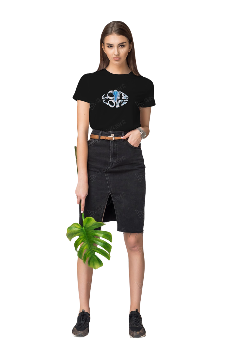 LOVE EDTION HALF SLEEVES CREW NECK T SHIRT