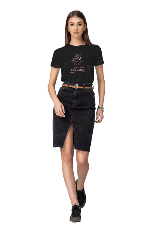 LANA DEL REY ( BROOKLYN) EDTION HALF SLEEVES CREW NECK T SHIRT