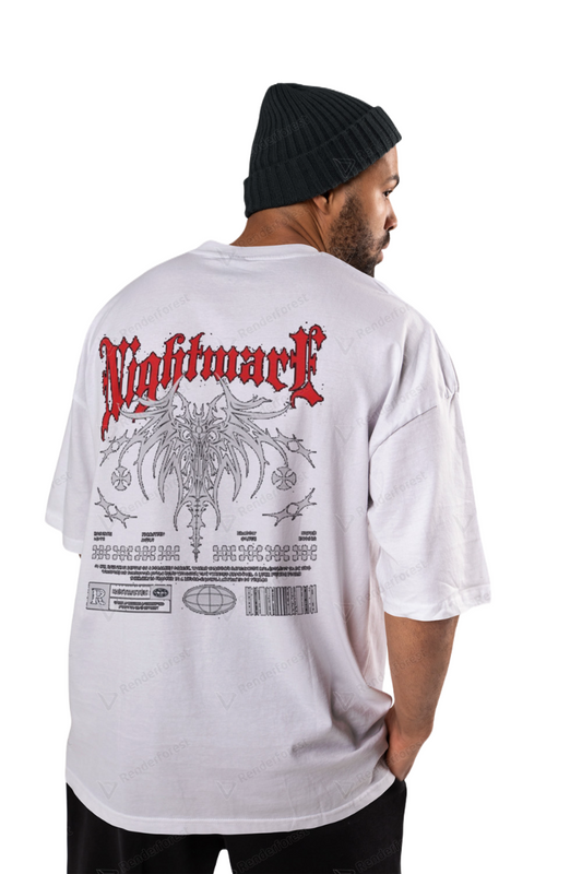 NIGHTMARE EDTION DROPSHOULDER CREW NECK TEE