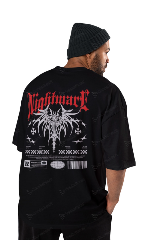 NIGHTMARE EDTION DROPSHOULDER CREW NECK TEE