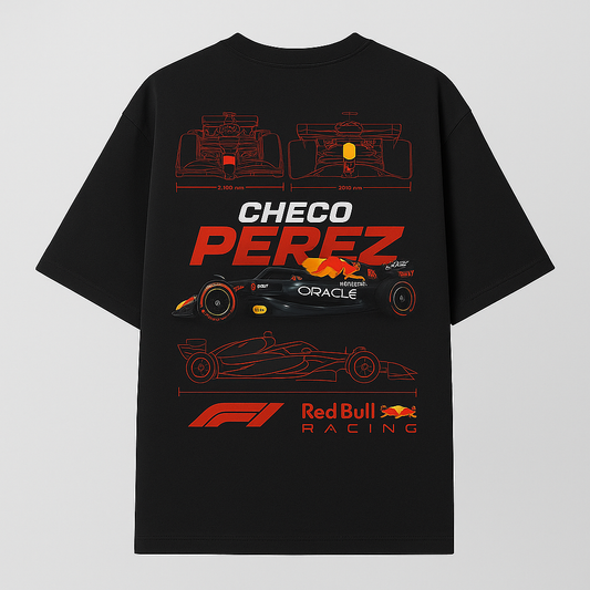 FORMULA 1 EDTION DROPSHOULDER CREW NECK TEE