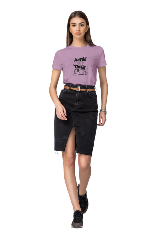 LANA DEL REY (DIET MOUNTAIN DEW)EDTION HALF SLEEVES CREW NECK T SHIRT