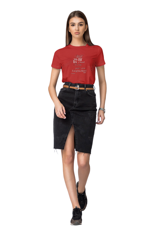 LANA DEL REY ( BROOKLYN) EDTION HALF SLEEVES CREW NECK T SHIRT